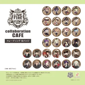 |||(1BOX=10)(Goods - Badge) Otomate Garden Button Badge (LOVE FIRE!! from OTOMATE TRIBE)