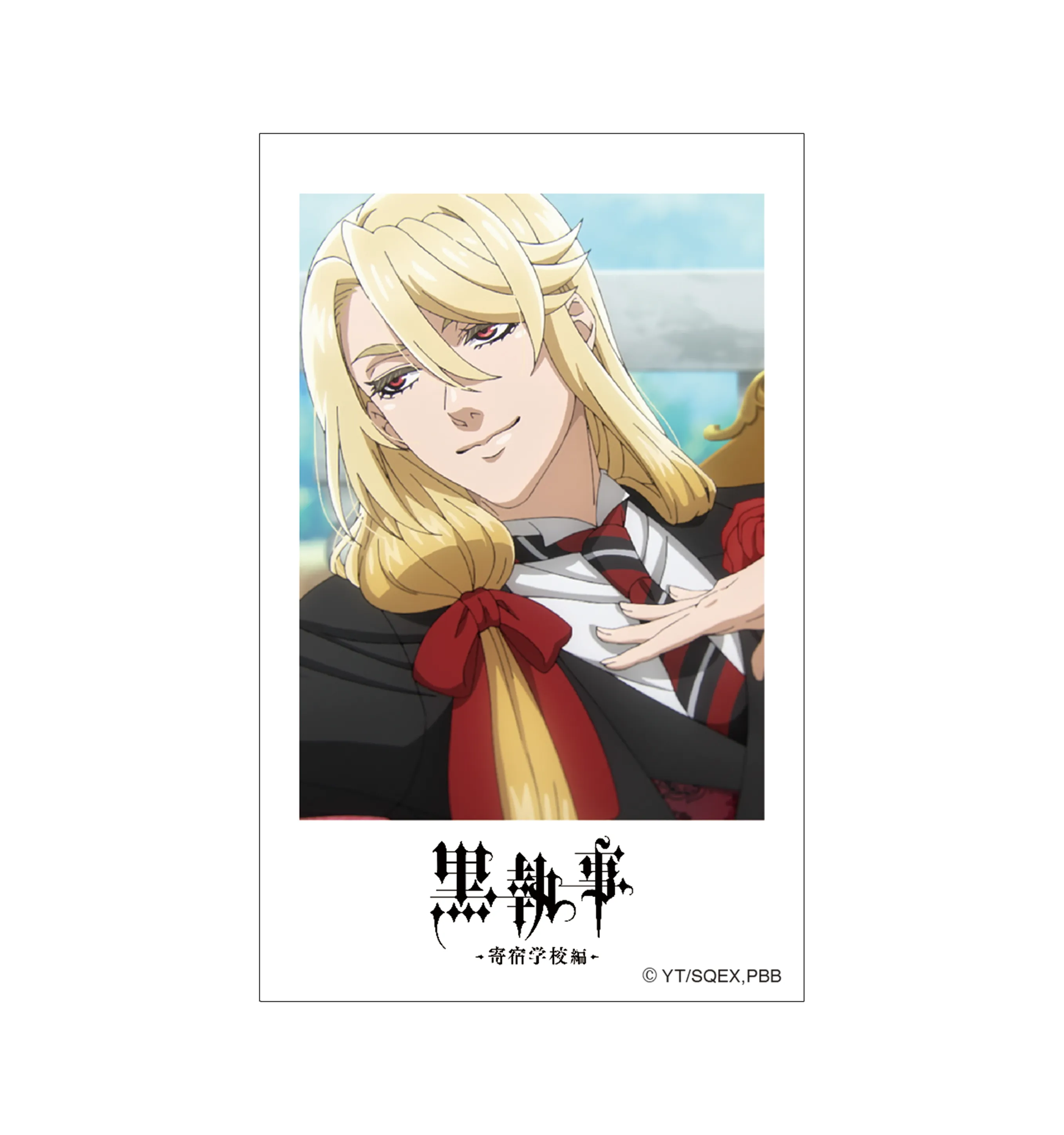 (1BOX=10)(Goods - Bromide) Black Butler -Public School Arc- Instant Photo Style Bromide Collection (BOX Set)