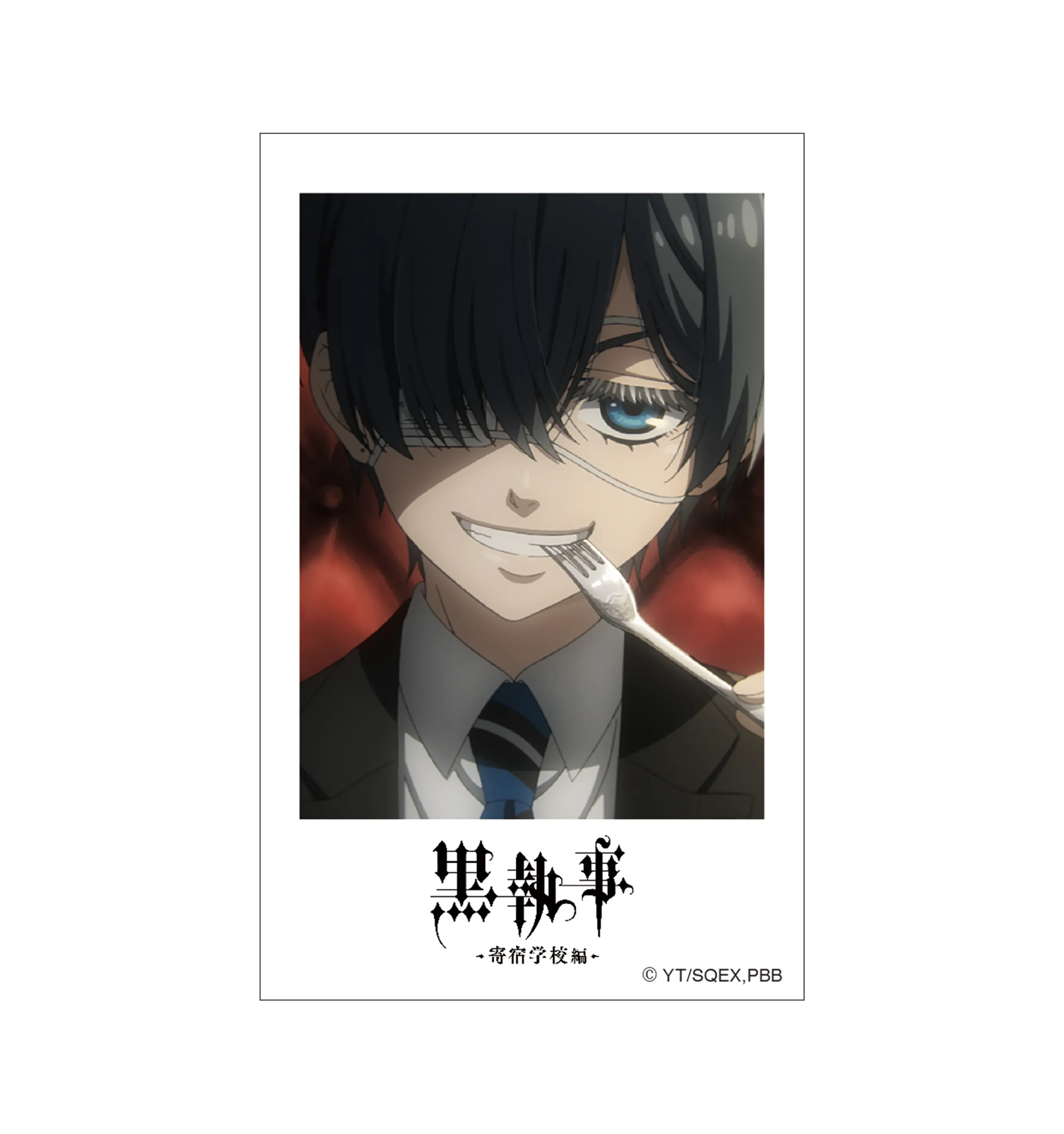 (1BOX=10)(Goods - Bromide) Black Butler -Public School Arc- Instant Photo Style Bromide Collection (BOX Set)