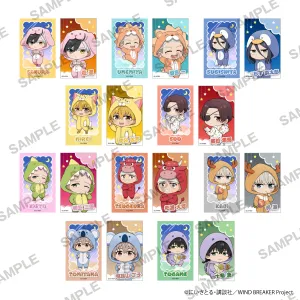 (1BOX=10)(Goods - Card) WIND BREAKER Chibi Character Mini Photo-style Illustrations Collection Pajama Party ver. PACK