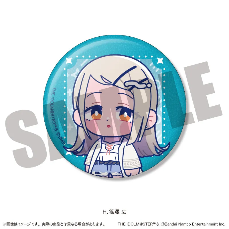 (1BOX=13)(Goods - Badge) Gakuen iDOLM@STER Sparkling  Button Badge Vol.2