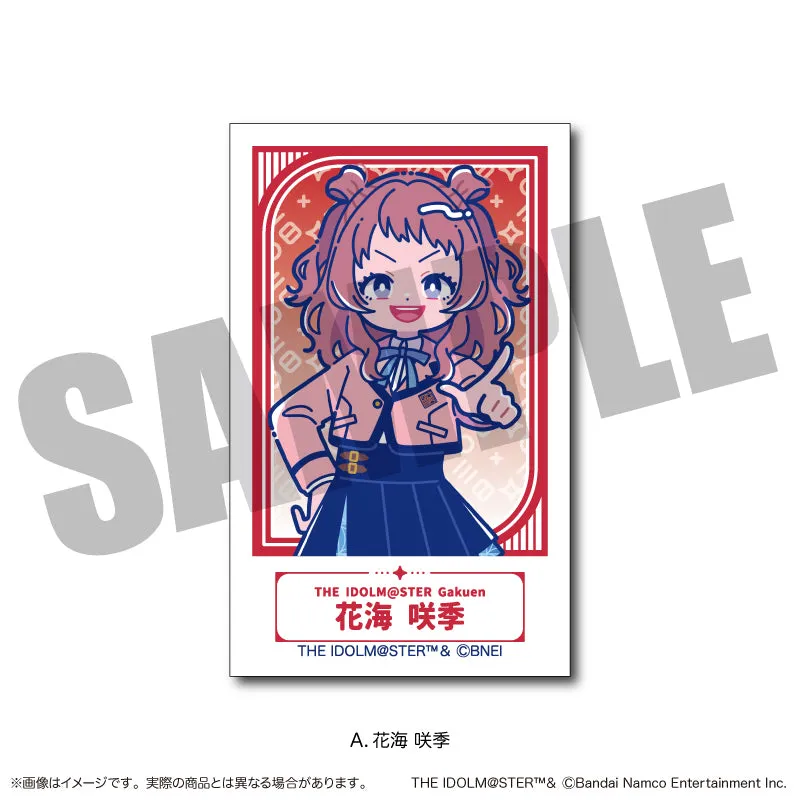(1BOX=13)(Goods - Card) Gakuen iDOLM@STER Instant Photo Style Card