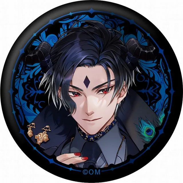 (1BOX=15)(Goods - Badge) Obey Me! Character Badge Collection 5th Anniversary ver.