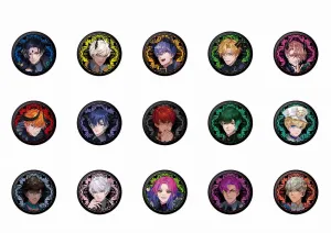 (1BOX=15)(Goods - Badge) Obey Me! Character Badge Collection 5th Anniversary ver.