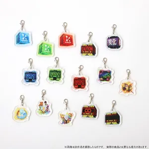 (1BOX=15)(Goods - Charm) Evangelion "Emergency" Acrylic Charm Collection, Pachinko Shin Evangelion