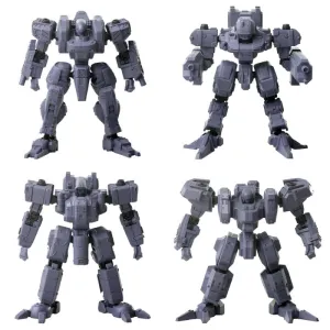 (1BOX=4)(Trading Figure) Front Mission STRUCTURE ARTS 1/72 PLASTIC MODEL KIT SERIES Additional Selection Vol.2 Set of All 4 Types BOX