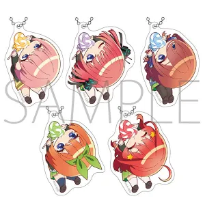 (1BOX=5)(Goods - Key Chain) The Quintessential Quintuplets Kapurikko Acrylic Key Chain Collection