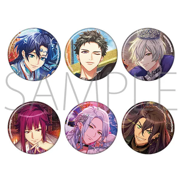 (1BOX=6)(Goods - Badge) A3! Chara Badge Collection Winter Troupe