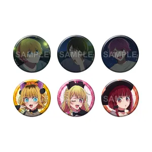 (1BOX=6)(Goods - Badge) Oshi no Ko Tin Badges   The 10th PACK