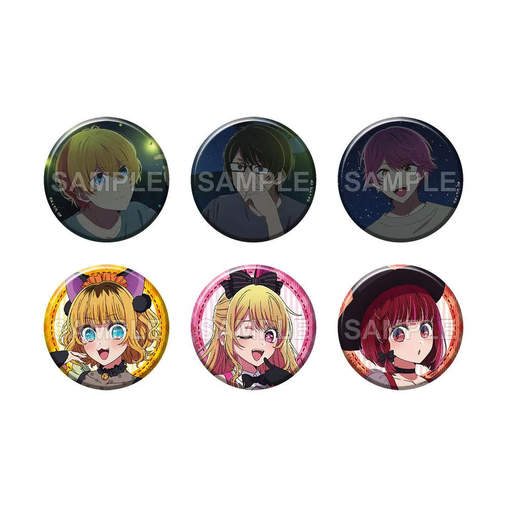 (1BOX=6)(Goods - Badge) Oshi no Ko Tin Badges   The 10th PACK