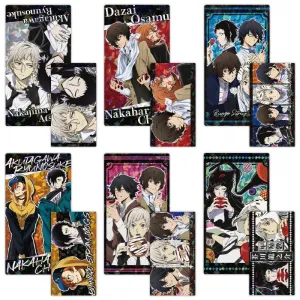 (1BOX=6)(Goods - Card) Bungo Stray Dogs Prism Visual Collection (6 Types Total)