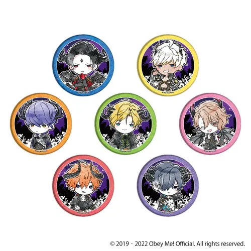 (1BOX=7)(Goods - Badge) Button Badge Obey Me! 03 / Complete BOX (7 Types Total)(GraffArt)