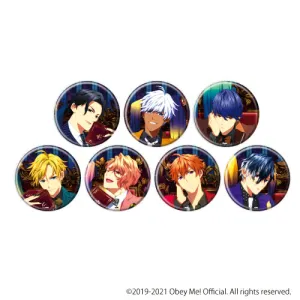 (1BOX=7)(Goods - Badge) Obey Me! Button Badge 02 Featuring Exclusive Art