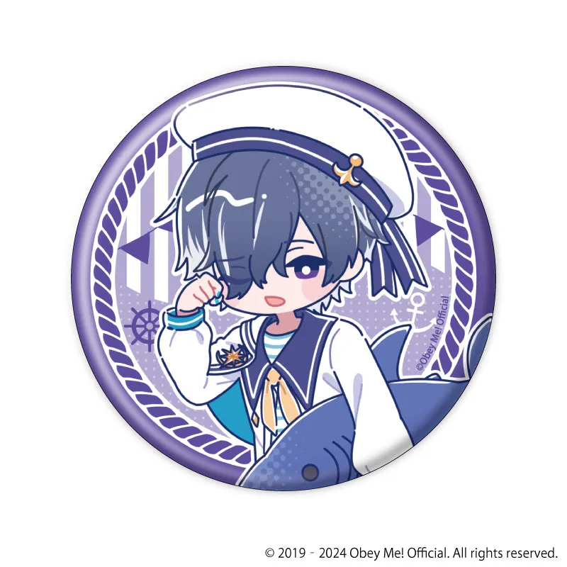 (1BOX=7)(Goods - Badge) Obey Me! Button Badge 12 - Marine Sailor Ver. (Candy Art)
