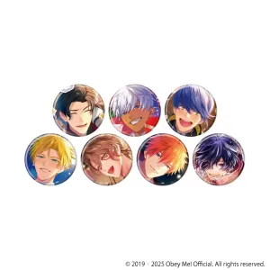 (1BOX=7)(Goods - Badge) Obey Me! Nightbringer Button Badge 21 (Official Art)