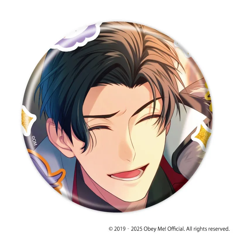(1BOX=7)(Goods - Badge) Obey Me! Nightbringer Button Badge 21 (Official Art)