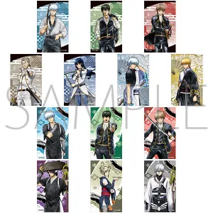 (1BOX=7)(Goods - Card) Gintama Clear Sheet Collection Thorny Arc & Kintama Arc & Courtesan of a Nation Arc