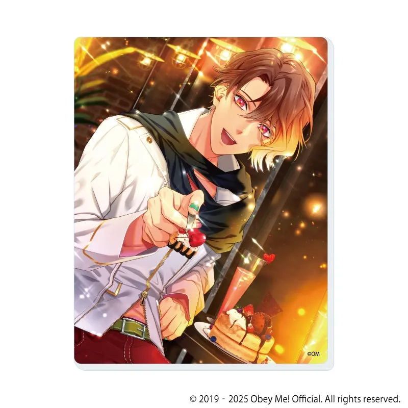 (1BOX=7)(Goods - Card) Obey Me! Nightbringer Acrylic Card 07 (Official Art)