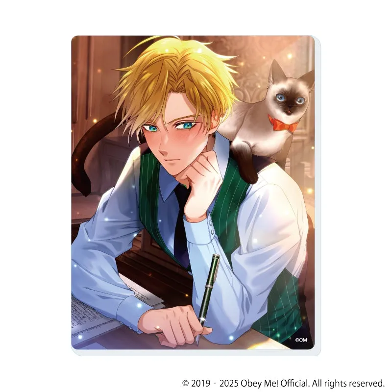 (1BOX=7)(Goods - Card) Obey Me! Nightbringer Acrylic Card 07 (Official Art)