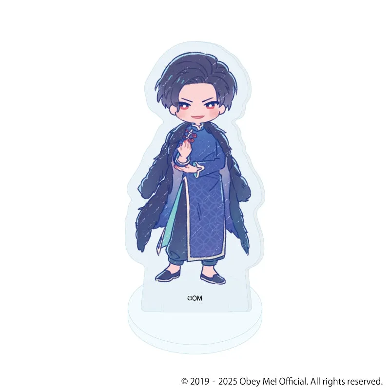 (1BOX=7)(Goods - Stand Pop) Obey Me! Nightbringer Acrylic Petit Stand 15 - Chinese Clothing Ver. (Retro Art)