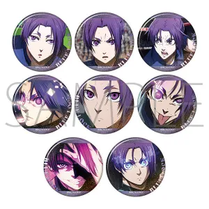 (1BOX=8)(Goods - Badge) Blue Lock Season 2 Oshi Chara Badge Collection Vol.2 Reo Mikage