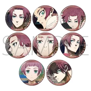 (1BOX=8)(Goods - Badge) Blue Lock Season 2 Oshi Chara Badge Collection Vol.2 Sae Itoshi