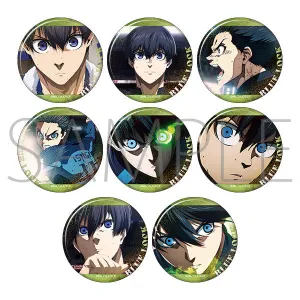 (1BOX=8)(Goods - Badge) Blue Lock Season 2 Oshi Chara Badge Collection Vol.2 Yoichi Isagi