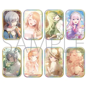 (1BOX=8)(Goods - Badge) Hatsune Miku: Colorful Stage! Square Badge Collection Vol.47 A