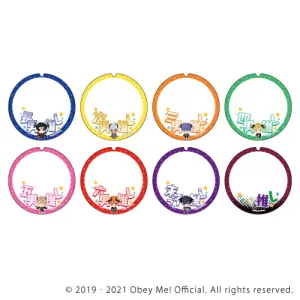 (1BOX=8)(Goods - Cover) 60mm Deco Key Chain Cover Obey Me! 01 / Complete BOX (8 Types Total)(Art)