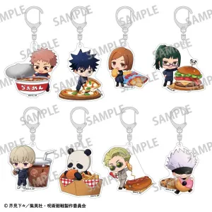 (1BOX=8)(Goods - Key Chain) Jujutsu Kaisen Trading Acrylic Key Chain/Narabete Party