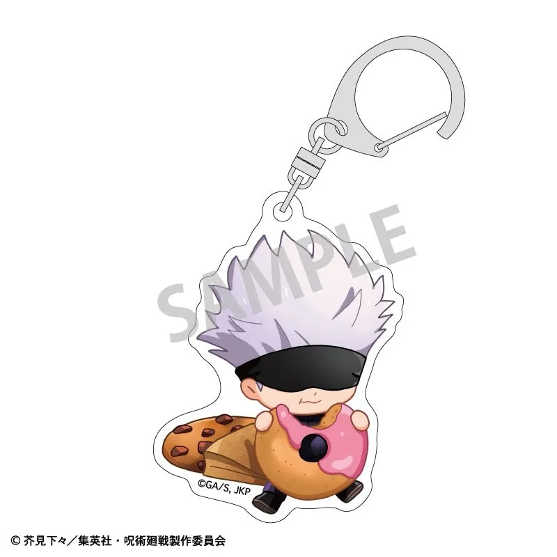 (1BOX=8)(Goods - Key Chain) Jujutsu Kaisen Trading Acrylic Key Chain/Narabete Party