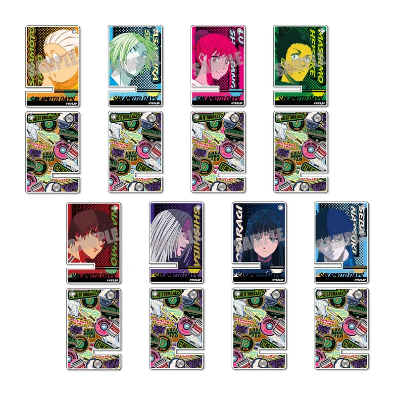 (1BOX=8)(Goods - Ornament) SAKAMOTO DAYS Trading Acrylic Mini Smartphone Stand Vol.1 (8 Types Total)