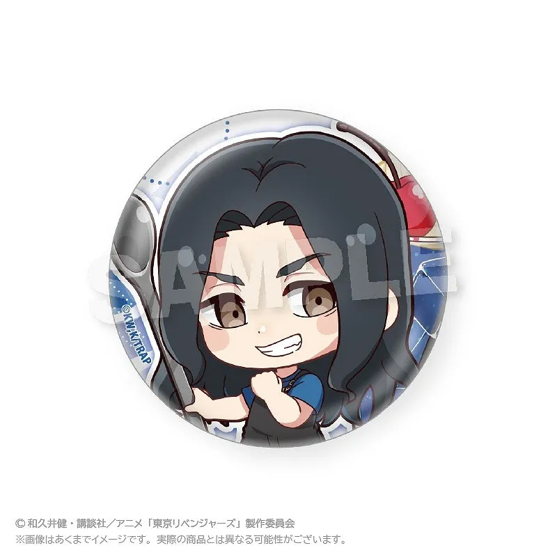(1BOX=9)(Goods - Badge) Tokyo Revengers Trading Chibi Button Badge Cream Soda ver.