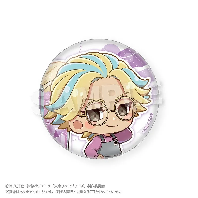 (1BOX=9)(Goods - Badge) Tokyo Revengers Trading Chibi Button Badge Cream Soda ver.