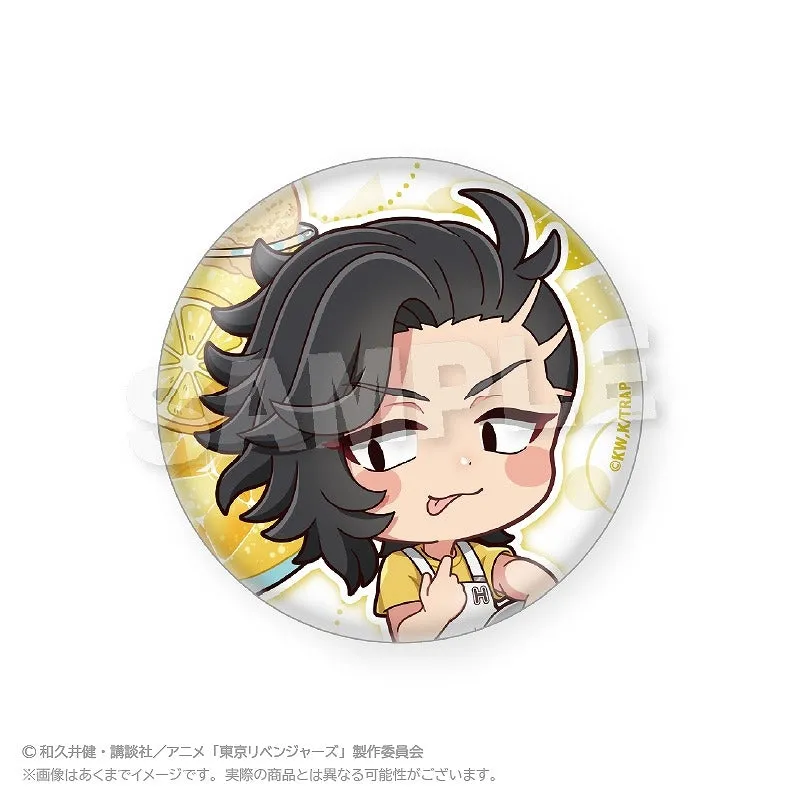 (1BOX=9)(Goods - Badge) Tokyo Revengers Trading Chibi Button Badge Cream Soda ver.