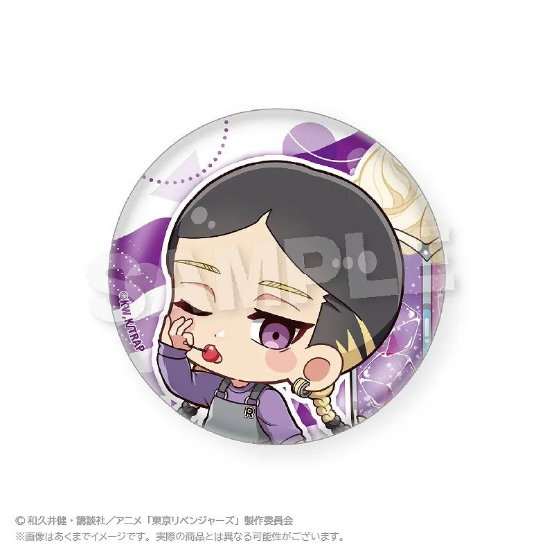 (1BOX=9)(Goods - Badge) Tokyo Revengers Trading Chibi Button Badge Cream Soda ver.