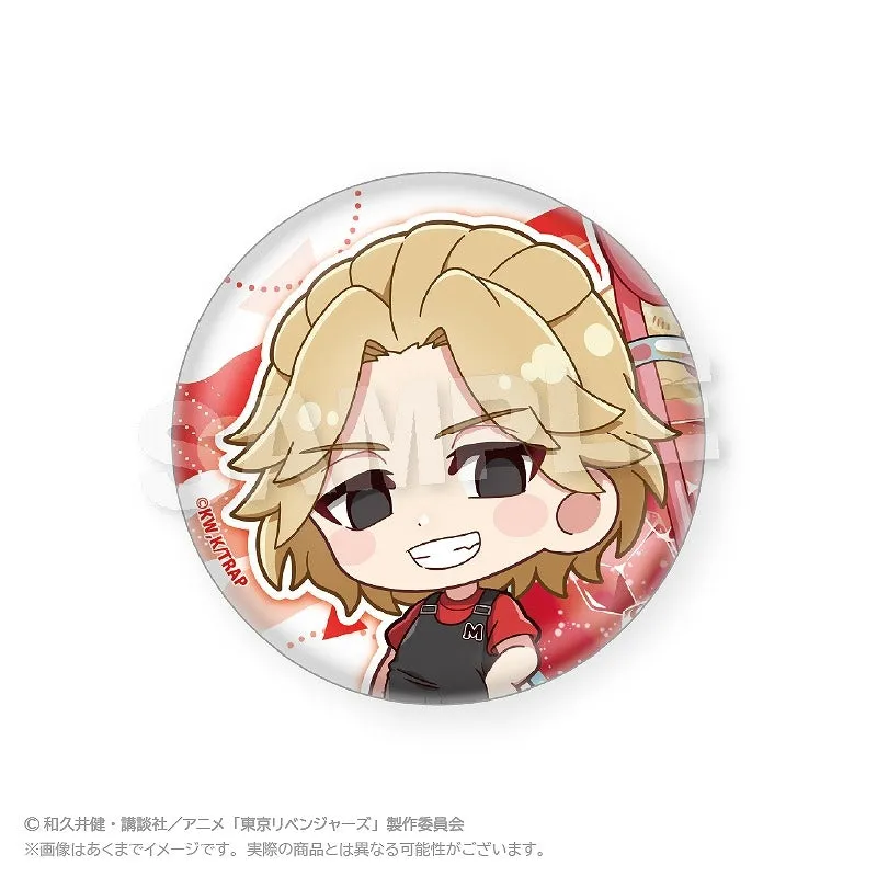 (1BOX=9)(Goods - Badge) Tokyo Revengers Trading Chibi Button Badge Cream Soda ver.