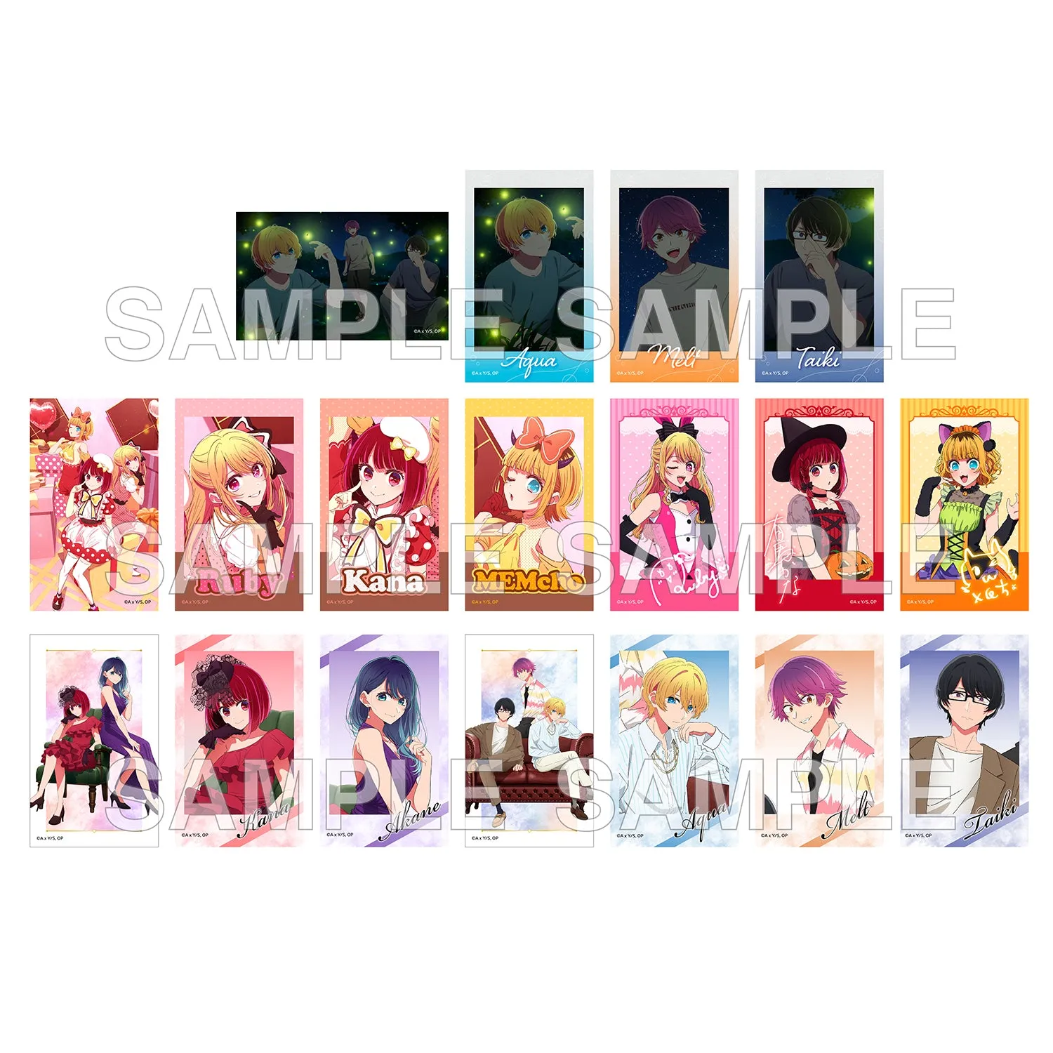 (1BOX=9)(Goods - Card) Oshi no Ko Mini Photo-style Illustrations Collection ver.8 PACK