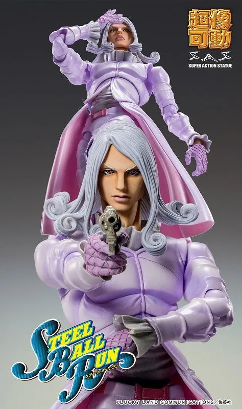 (Action Figure) Super Action Statue JoJo's Bizarre Adventure: Part 7  Steel Ball Run Funny Valentine Second