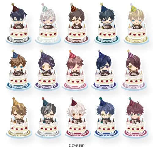 [Blind Box](Goods) Trading Birthday Acrylic Stand (Ikemen Vampire)