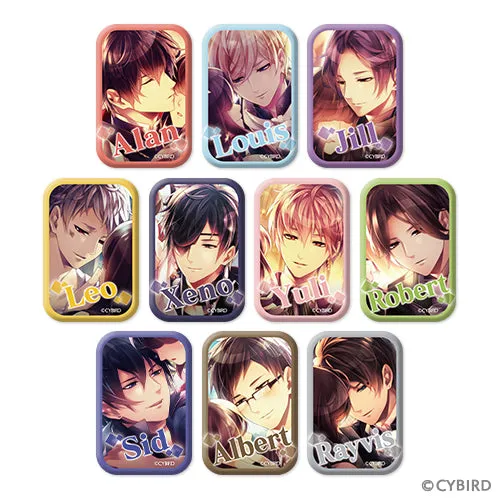 [Blind Box](Goods) Trading Stand Square Still Button Badge (Midnight Cinderella)
