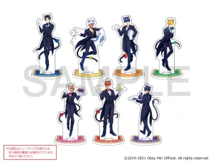 [Blind](Goods - Acrylic Stand) Obey Me! x mixx garden Black Cat Butler Cafe Trading Acrylic Stand