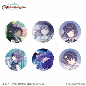 [Blind](Goods - Badge) Gakuen iDOLM@STER Official Trading Button Badge Misuzu Hataya