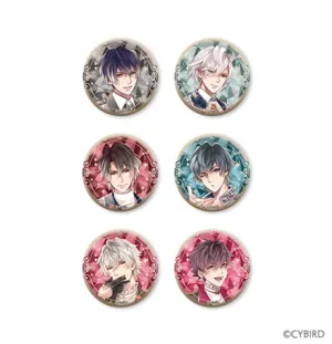 [Blind](Goods - Badge) Ikemen Vampire: Temptation in the Dark Trading Jewel Button Badge Festival ver.