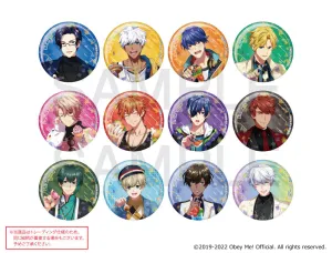 [Blind](Goods - Badge) Obey Me! x mixx garden Dokidoki Cafe Meguri in Human World Trading Holographic Button Badge