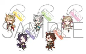 [Blind](Goods - Charm) Apollon-san wa Kami Sugiru NyanNyan Trading Acrylic Key Chain with Stand (5 Types)