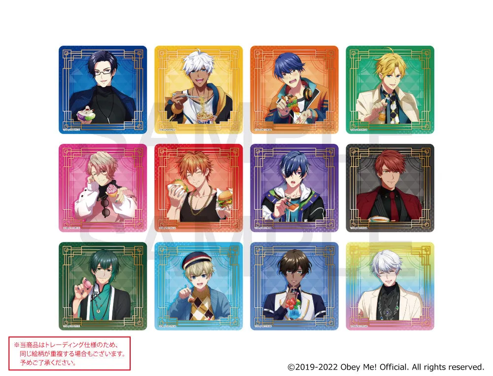 [Blind](Goods - Coaster) Obey Me! x mixx garden Dokidoki Cafe Meguri in Human World Trading Acrylic Coaster