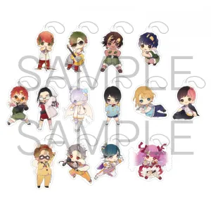 [Blind](Goods - Key Chain) THE HONEY HIGH SCHOOL Honey Comb Festival: HONEY HIGH Trading Acrylic Key Chain