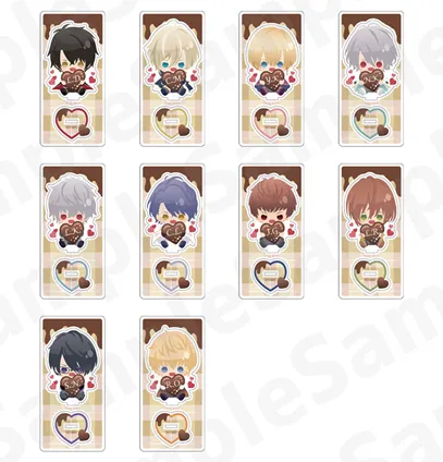 [Blind](Goods - Stand Pop) Ikemen Prince: Beauty and Her Beast Trading Acrylic Stand Chocolate ver.