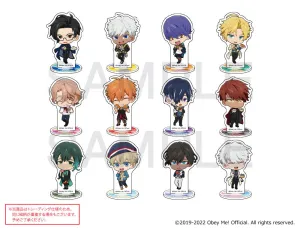 [Blind](Goods - Stand Pop) Obey Me! x mixx garden Dokidoki Cafe Meguri in Human World Trading Chibi Acrylic Stand